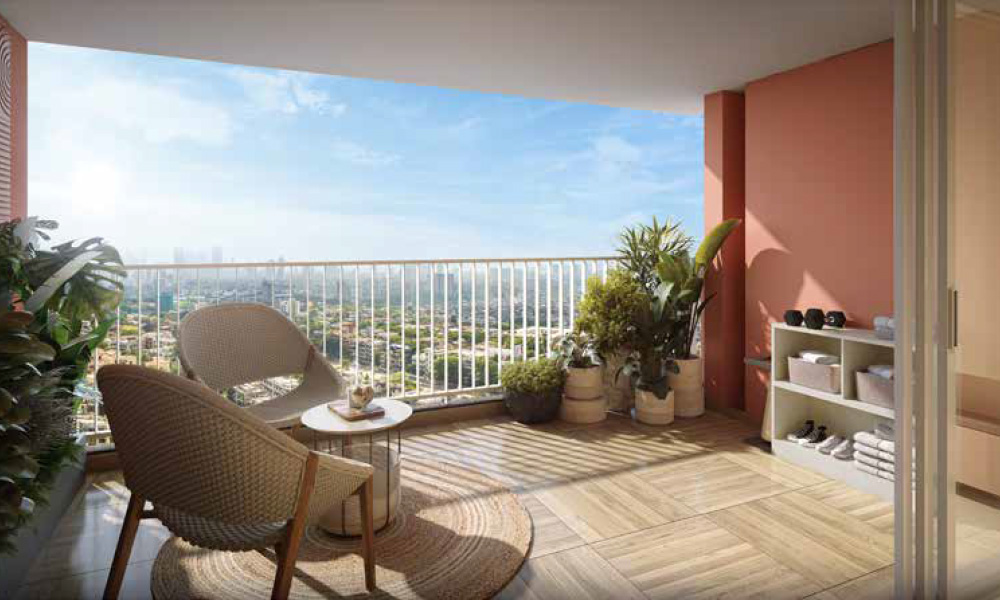 Terrace-style Deck